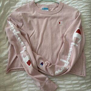 Champion Long Sleeve Shirt Size XS Pink
